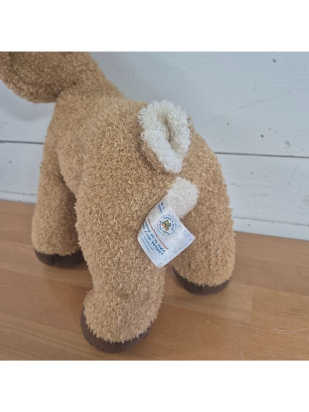 Build-A-Bear Plush Deer With Red Polka Dot Bow & Heart Gem 14" Soft Stuffed Toy - Picture 5 of 8
